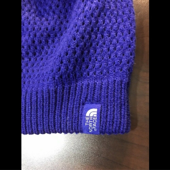 NWT North Face 'Shinsky' Reversible Beanie (Youth) Lapis Blue [SZ Medium ] #C326 - Picture 3 of 8